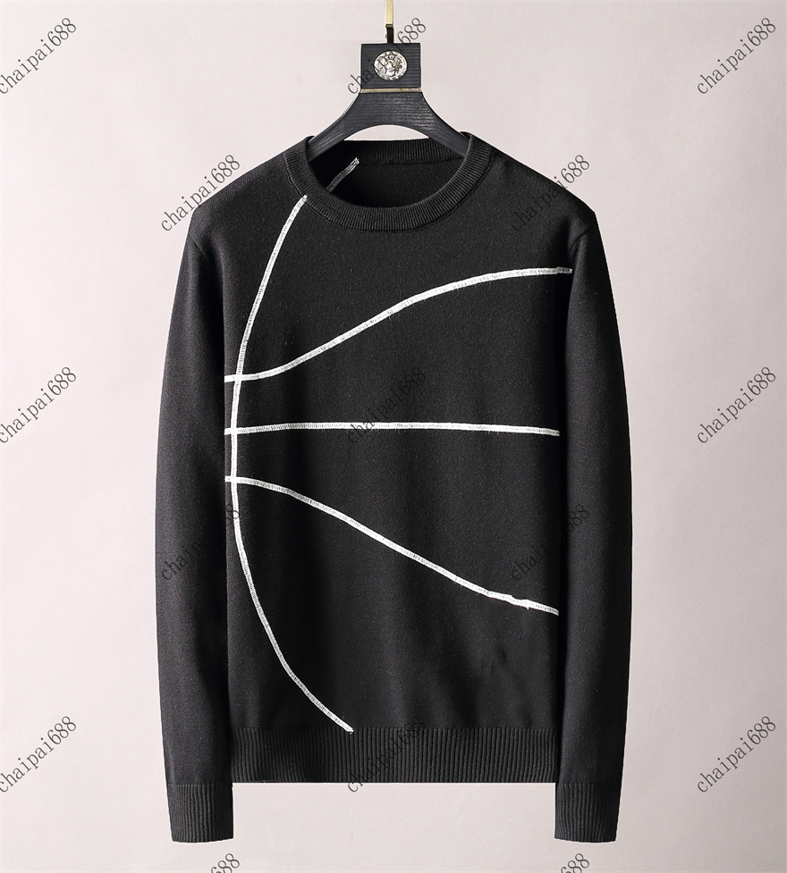 

In 2021, European and American classic NBN fashion men and women designers knitted sweater jacket round neck pullover jacquard pattern embroidery M-3XL