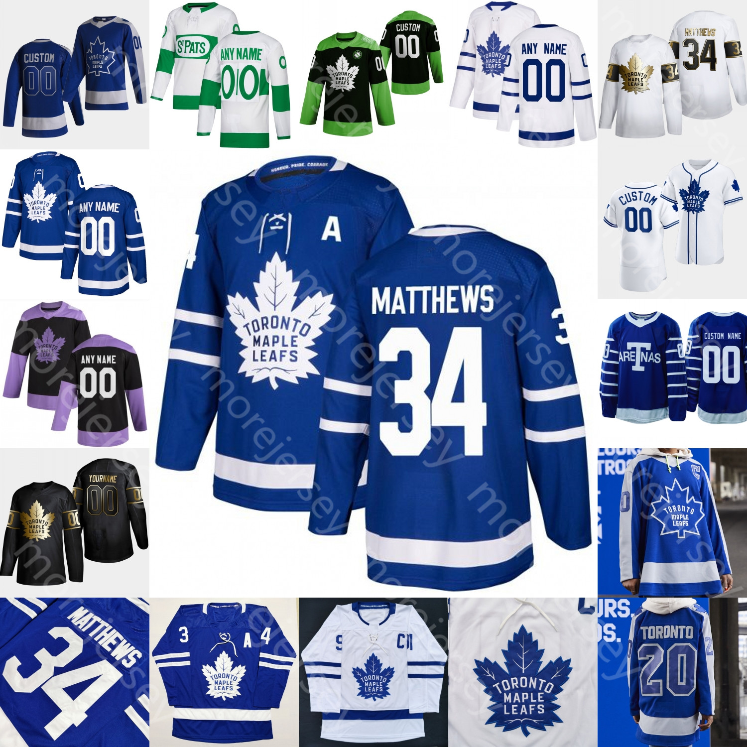 

2021 Toronto Maple Leafs Ice Hockey Jersey Tim Horton Conacher Kennedy Apps Armstrong Sundin Keon Clark Salming Mahovlich Sittler Gilmour, Salute to service