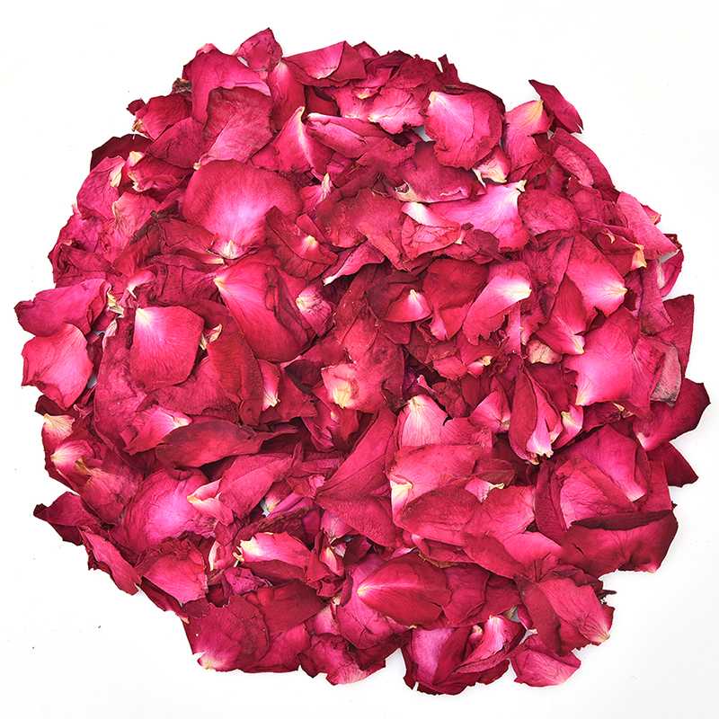 

100g Rose Petas Natura Fower Sik Petas Natura Dried Fowers for Vaentine Day Wedding Fower Decoration