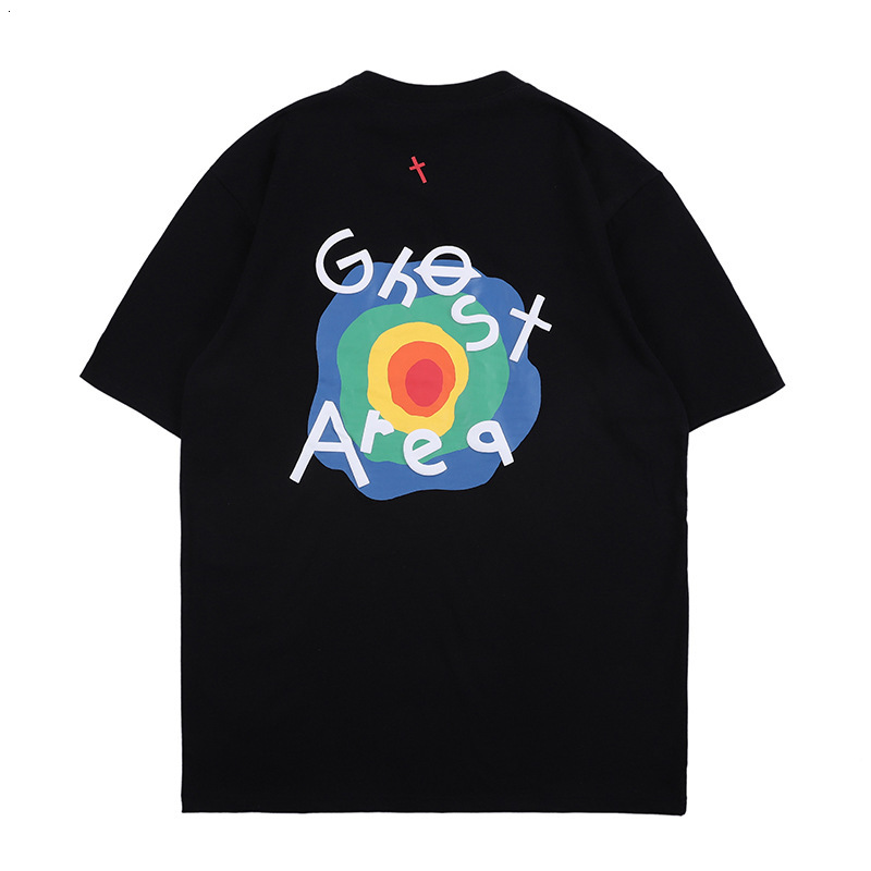 

2021 New Cpfm,xyz Ghost Area Printed Women Shirts Tees Hiphop Streetwear Men Casual Cotton t Shirt Summer Style Lv6p, Black
