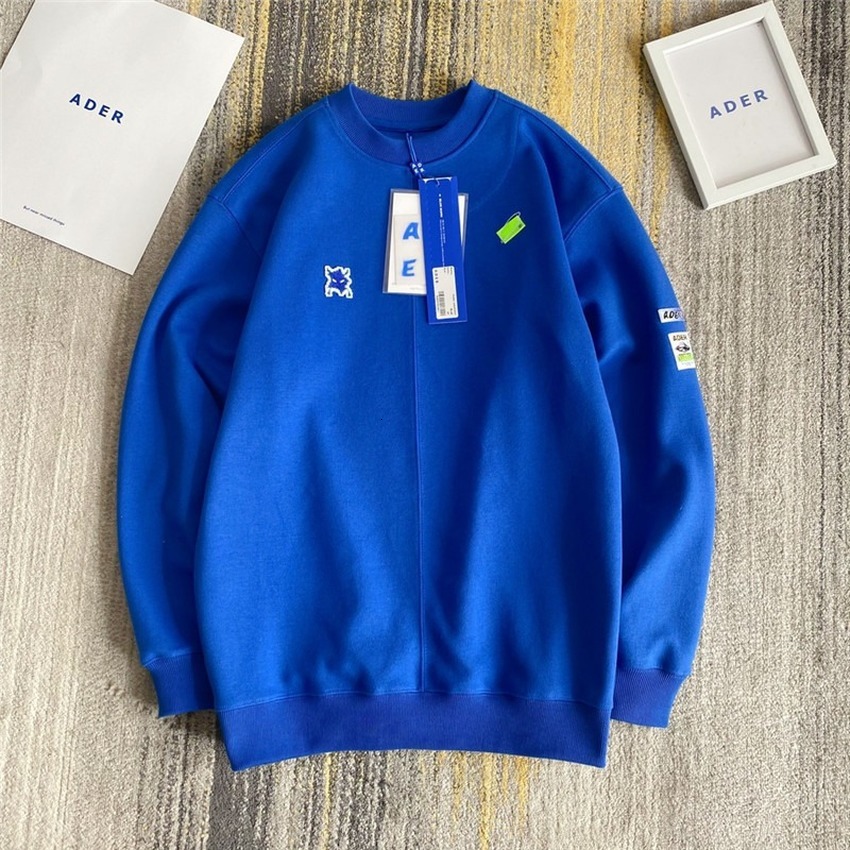 

2021 New 2021aw Ader Error Vader Sweatshirts Men Women 1:1 High Quality Embroidered Little Devil Adererror Hoodie Tag Label Cosmos U699