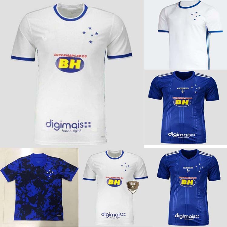 

Promotion 2021 22CRUZEIRO soccer jersey 20 21 DE ARRASCAETA FRED ROBINHO THIAGO MENfootball shirt Cruzeiro home club Camisas SASSÁ, Blue
