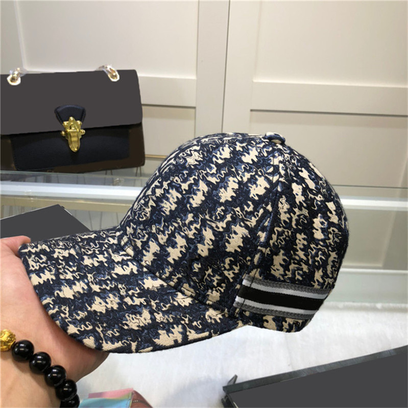 

Full Letter Canvas Caps Embroidery Designer Ball Polo Hats Cotton Adjustable Baseball Cap Couple Women Men Snapbacks, Black