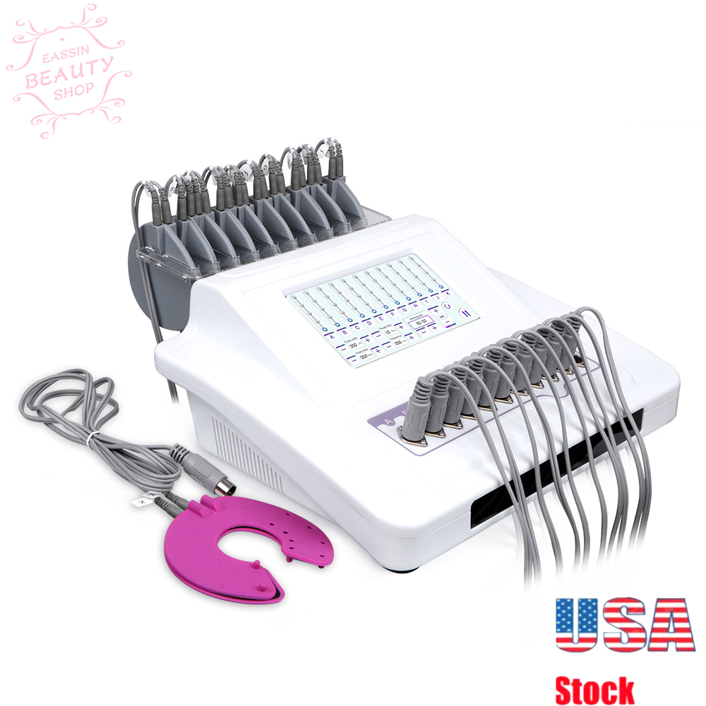 

Electro Microcurrent Stimulation Body Shaping Skin Firm Massager Relax Machine Bust Enlarger Breast Enhancement