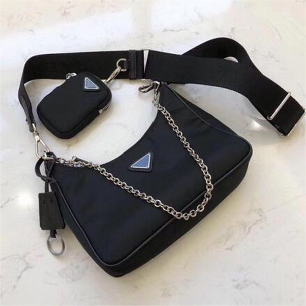 

women Fashion luxury Shoulder Bag re-edition designers Tote handbags Nylon presbyopic purse lady messenger bags, Customize