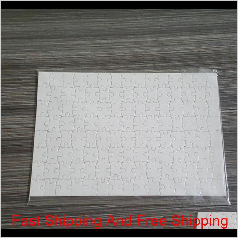 

Blank Sublimation A4 Jigsaw Puzzle With 120 Pieces Diy Heat Press Transfer Crafts Puzzle For Kids Children Birthday Party Gift H0Red 3Fojb