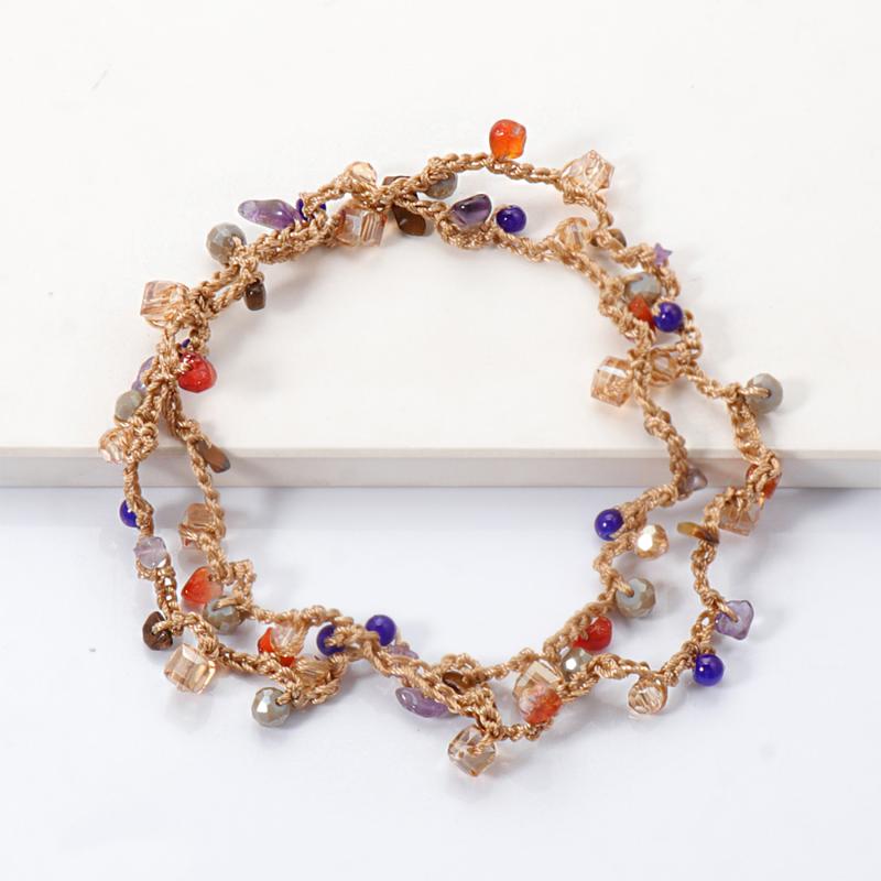 

Charm Bracelets Wholesale Boho Rhinestone Bracelet Rainbow Elegant Classic Pearl Women 2021 Party Jewelry Accessories Drop