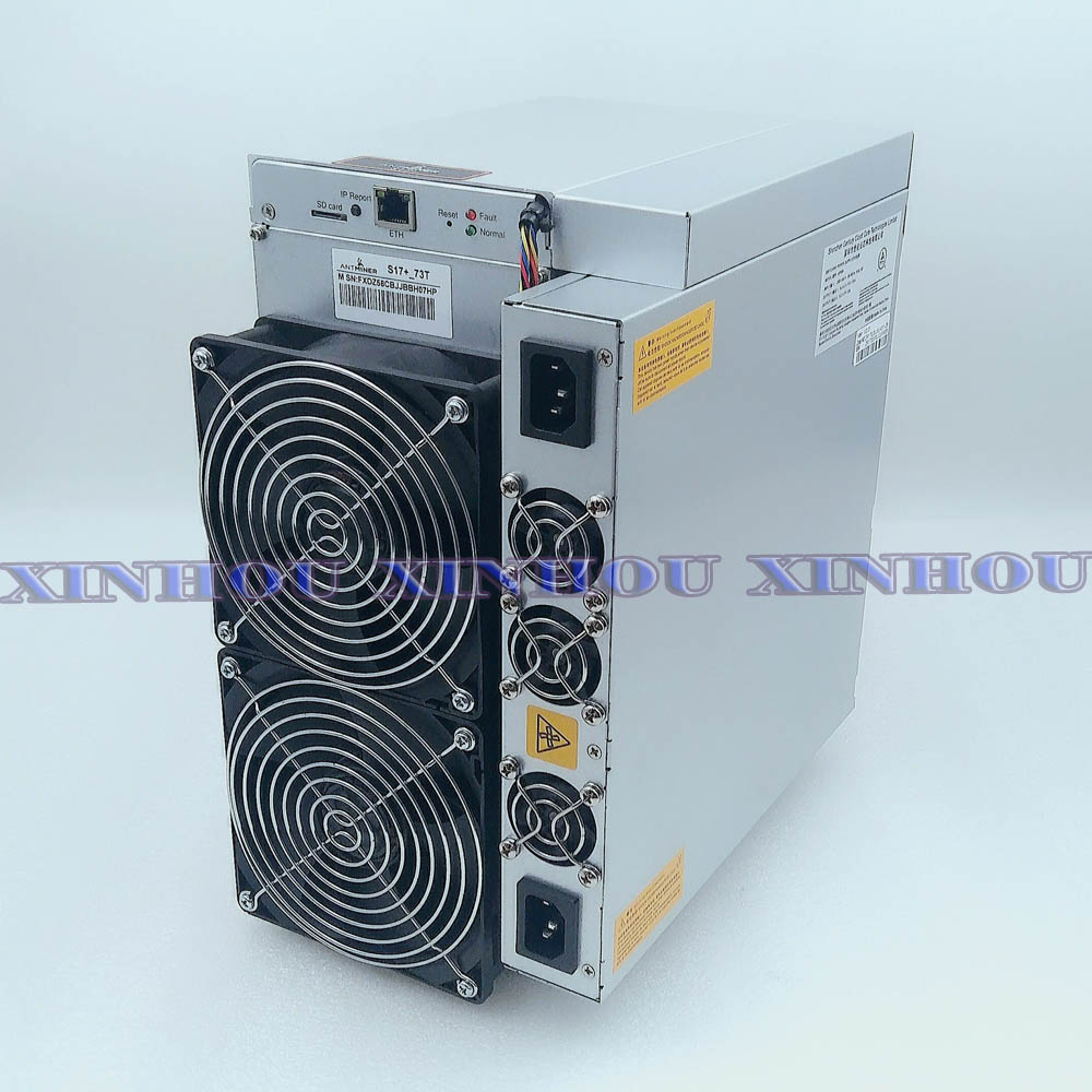 

Used S17+ 70T BTC Miner AntMiner S17 70T Bitcoin BCH Miner Better Than Antminer S9 13.5t 14t S9k S11 S15 S17 T9+ T15 T17