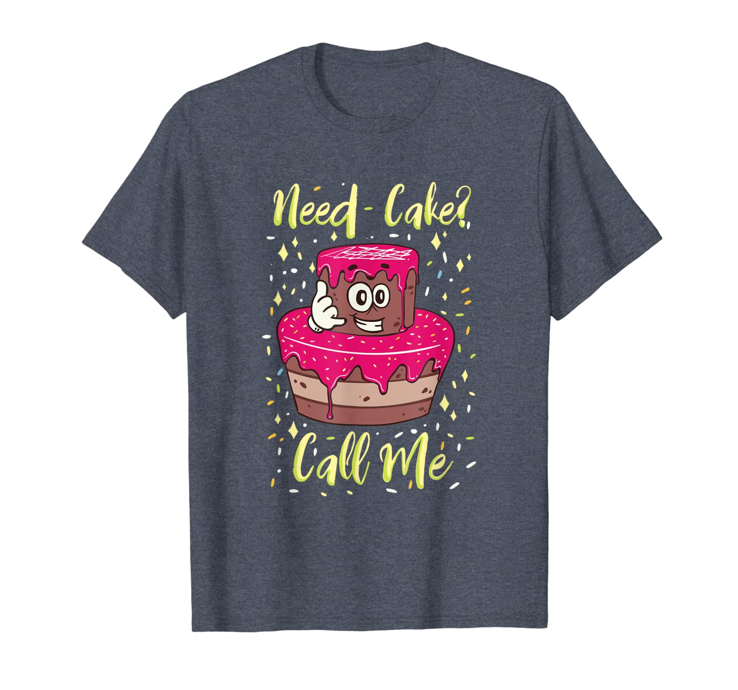 

need cake call me t-shirt i funny baking and cupcake shirt, White;black