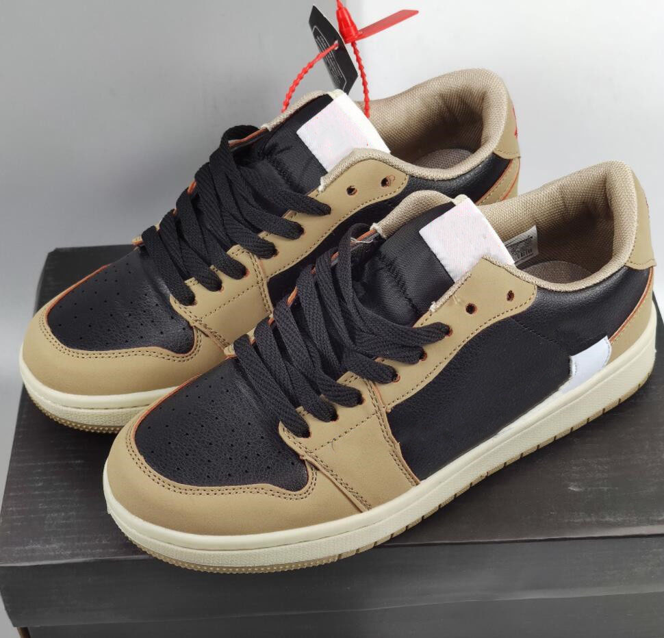 

Comfortable Men Women Skateboard Shoes Designer Fashion 1s Low Cut Lace-Up Casual Sneakers Trainers Unisex Zapatillas Flats 36-44