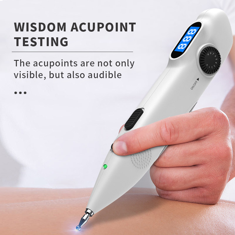 

Acupuncture Pen With Digital Display Electro Acupuncture Point Muscle Stimulator Device Massage Equipment Health Care 2021 New