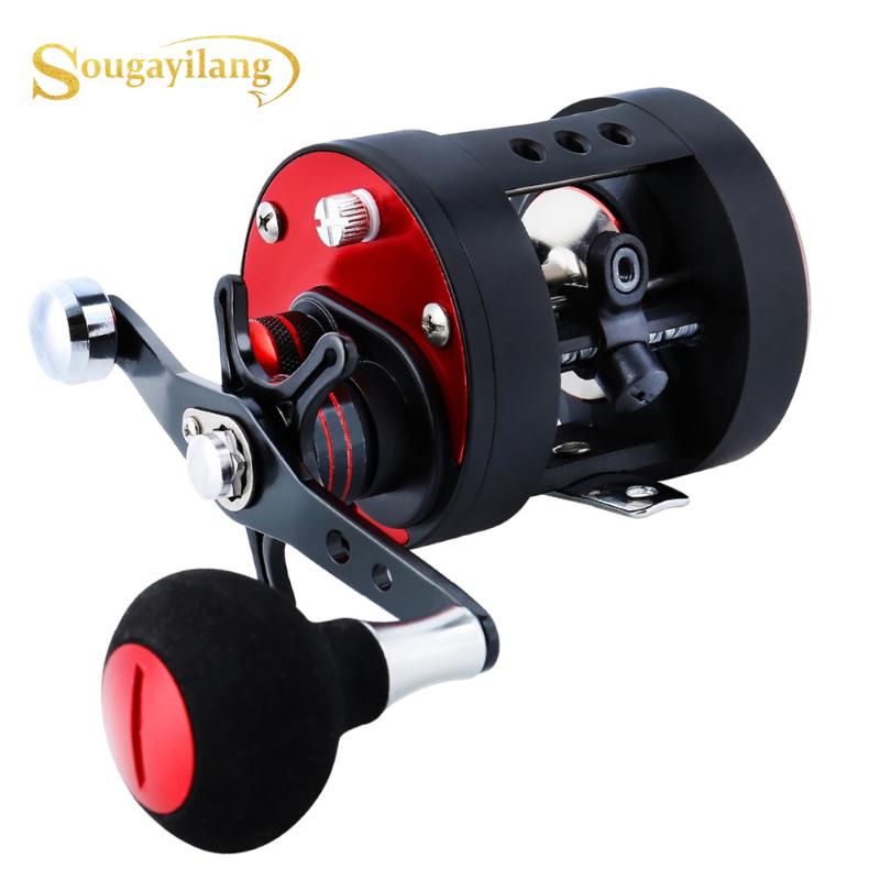 

Baitcasting Reels Sougayilang 10+1bb Trolling Fishing Reel Right/Left Handle Max Drag 8kg Spinning Saltwater