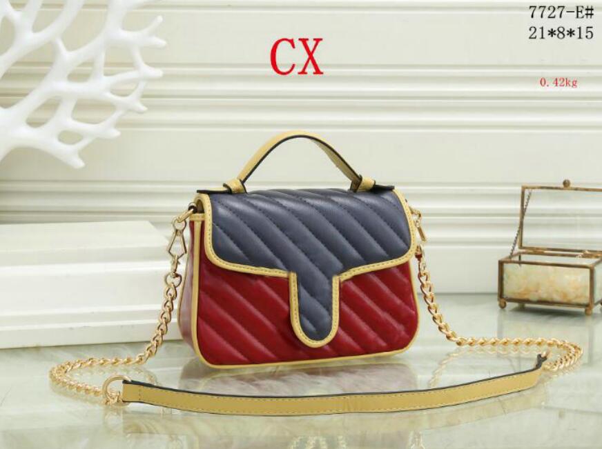 

Fashion Designers Classical CrossBody Handbags Women love Shoulder handbag clutch tote Lady marmont bags purse Chains Shopping Tote Bags, Light blue/yellow