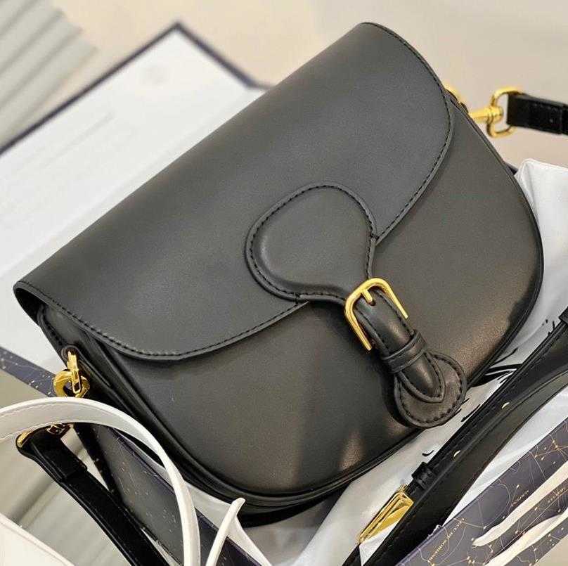 

2022 Newest Bobby Designer Bags Women Saddle Handbags Purses Fashion Top Quality Shoulder Bag Cross Body with Box, Black