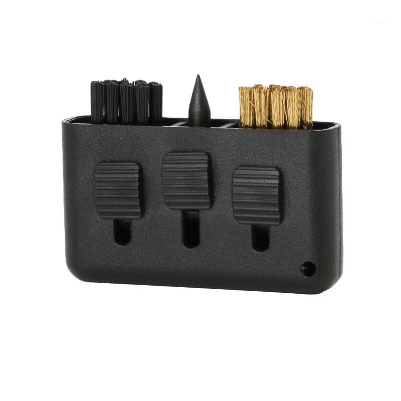 

Golf Training Aids Wholesale- 3-in-1 Club Groove Putter Wedge Ball Cleaning Brush Shoes Cleaner Golfer1