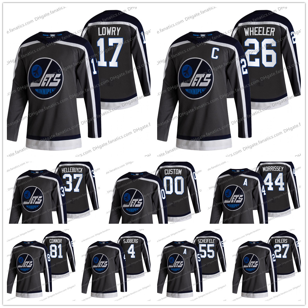 

Custom Connor Hellebuyck Winnipeg Jets 2021 Reverse Retro Jersey Kyle Connor Mark Scheifele Adam Lowry Mark Scheifele Nikolaj Ehlers Blake Wheeler Mens Womens Kids, 2 anthony bitetto