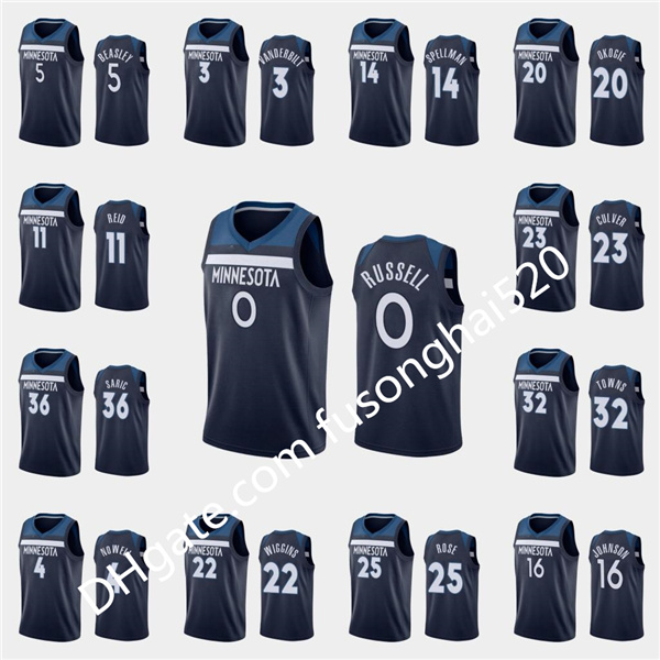 

Print Men's Women kids Any player D'Angelo Russell Karl-Anthony Towns Omari Spellman James Johnson Basketball Jerseys Custom New Uniform, Black;red