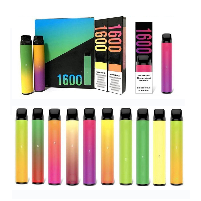 

PUFF XXL Disposable Device 1600+ Puffs 18 Colors Puff Bar Plus Xtra E Cigarette Vape Pen