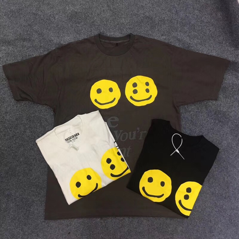 

2021 New Kanye T-shirt Moda Casual Crianas Ver Fantasmas Cpfm.xyz W.w.c.d. Scott Travis Astroworld Camiseta 81s0