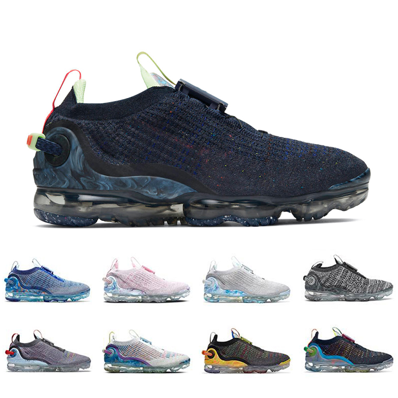

2022 knit mesh mens running shoes Newsprint Black Multi Team Red Summit White Stone Blue Smoke Grey Pure Platinum Obsidian men women trainers sports shoe outdoor, Pay for box