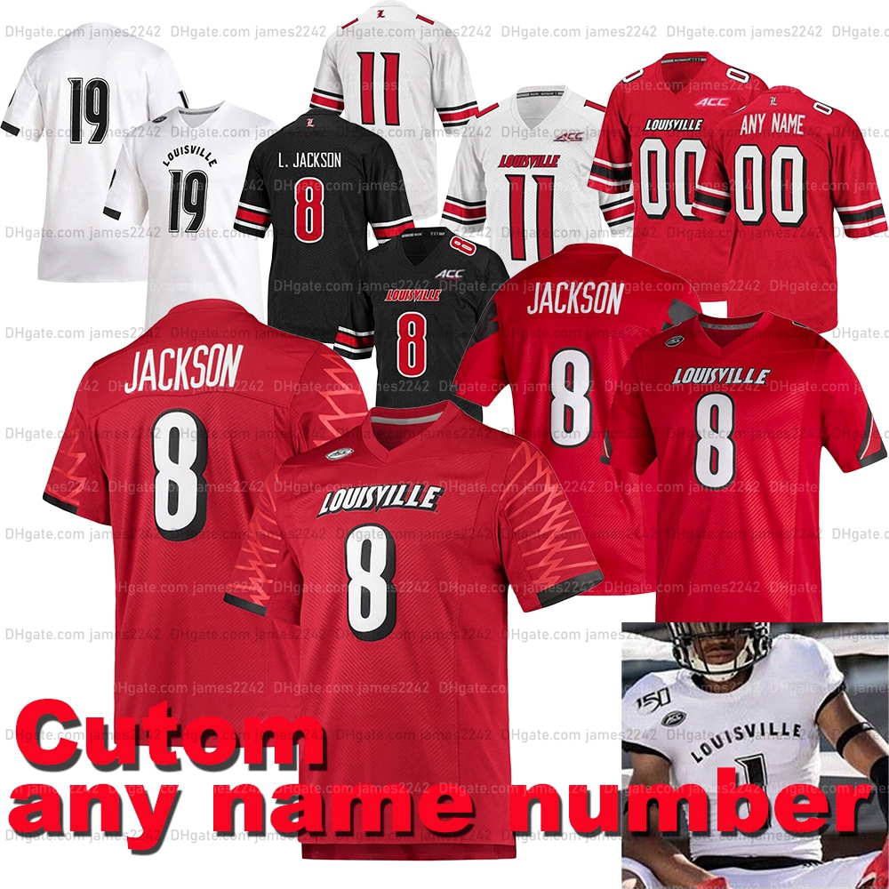

Custom Men Women Youth College Football Jersey Lamar Jackson Teddy Bridgewater Chatarius Atwell Micale Cunningham Jawon Pass Seth Dawkins Evan Conley, As shown