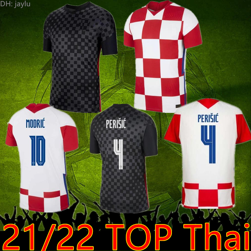 

2021 Croadia jerseys VIDA REBIC RAKITIC PERISIC LOVREN Soccer Jersey Luka modric Voetbal croazia Football Shirts MANDZUKIC, Home