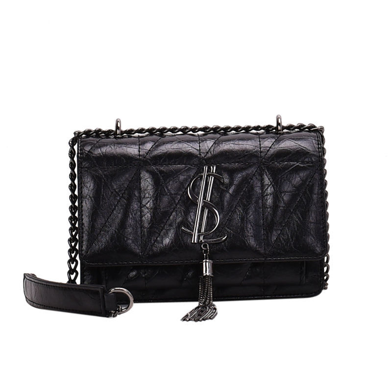 

Daily Bag High-Grade French Niche Small Bag Womens Bag New 2021 Western Texture Internet Celebrity Messenger Womens All-Matching Ins, Black