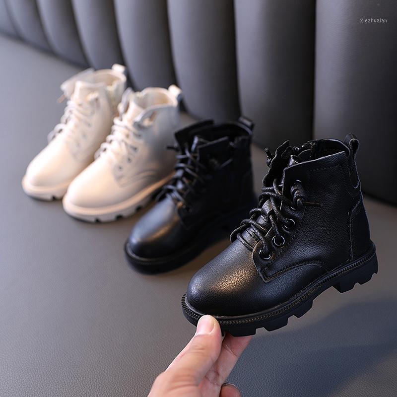 

Baby Girls Snow Boots Kids Winter Boys School Shoes Children Ankle Boot Non-Slip SJH0051, Sjh005black