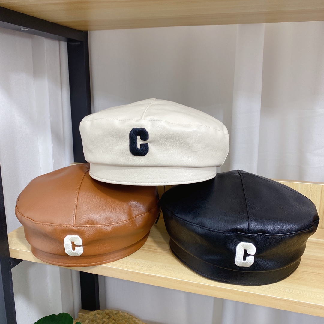 

Casual High Quality Designer Caps Beret Womens Letters Luxury Cashmere Octagonal Berets Hat Cap Lady Outdoor Travel Warm Winter Leather Wind, Blue;gray