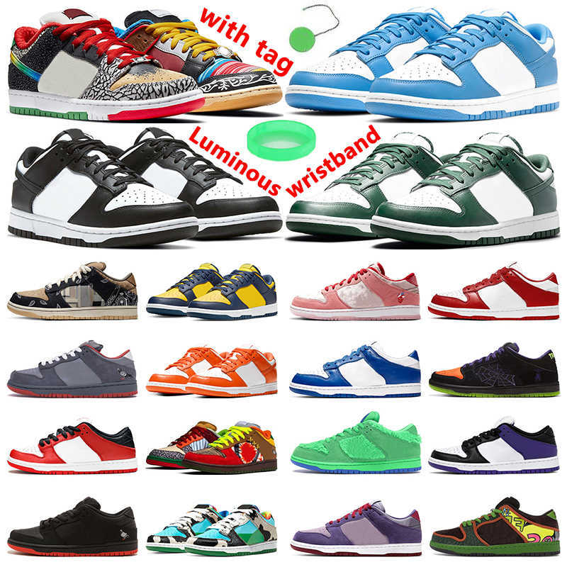 

Dunk What The Paul Men Women Low Running Shoes Trainers Chunky Dunky Black White Unc Varsity Green Michigan Ts Syracuse Dunks Fashion Sports, #1