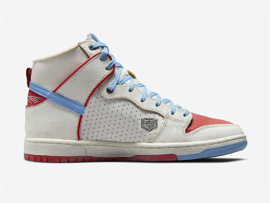 

2021 Release Ishod Wair x Magnus Walker x Dunk High Pro SB Urban Outlaw Athletic Shoes Men Women 277 Red Blue White Sports Sneakers