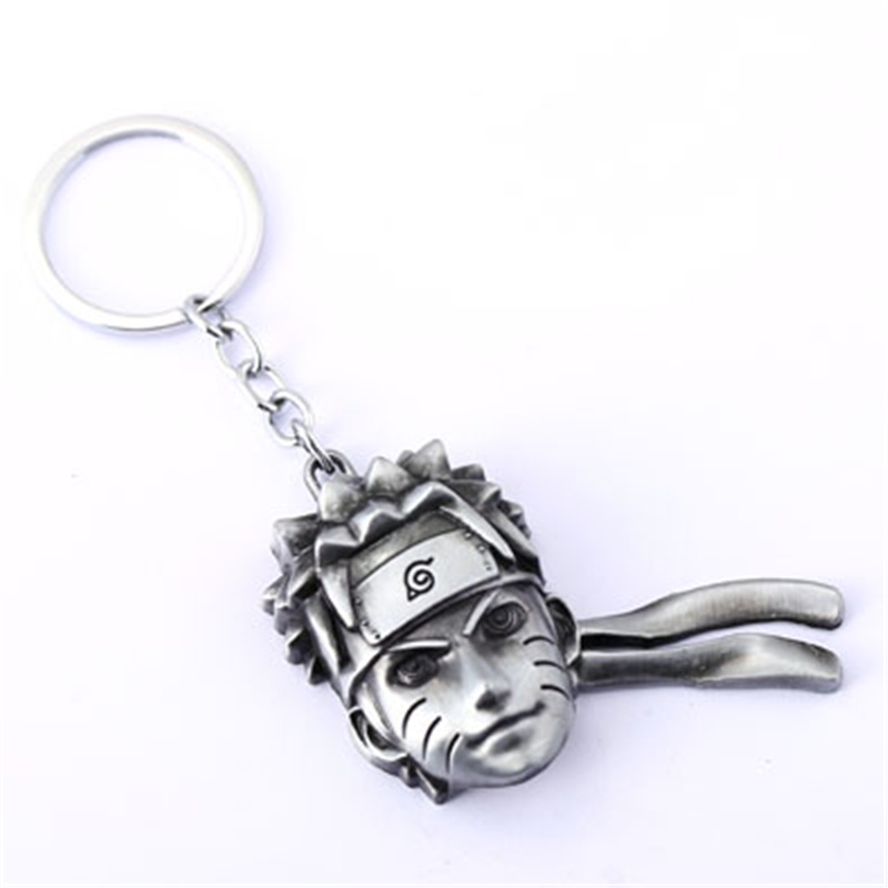 

NARUTO Key Chain Ninja Key Rings For Gift Chaveiro Car Keychain Jewelry Anime Key Holder Souvenir YS11097 J0306