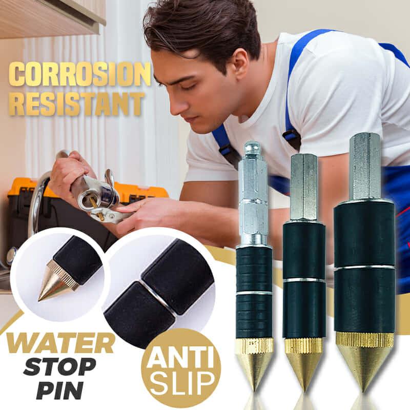 

Bath Accessory Set -melt Water Stop Pin Universal Hexagon Stopping Bathroom Repair Plumbing Tool Household Kitchen