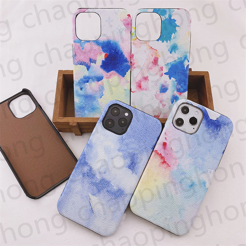 

Luxury Summer Style Personality Graffiti Phone Cases For iPhone 12 Pro Mini 11 11Pro X XS XR XSMAX Painted Print Cover, 3+logo