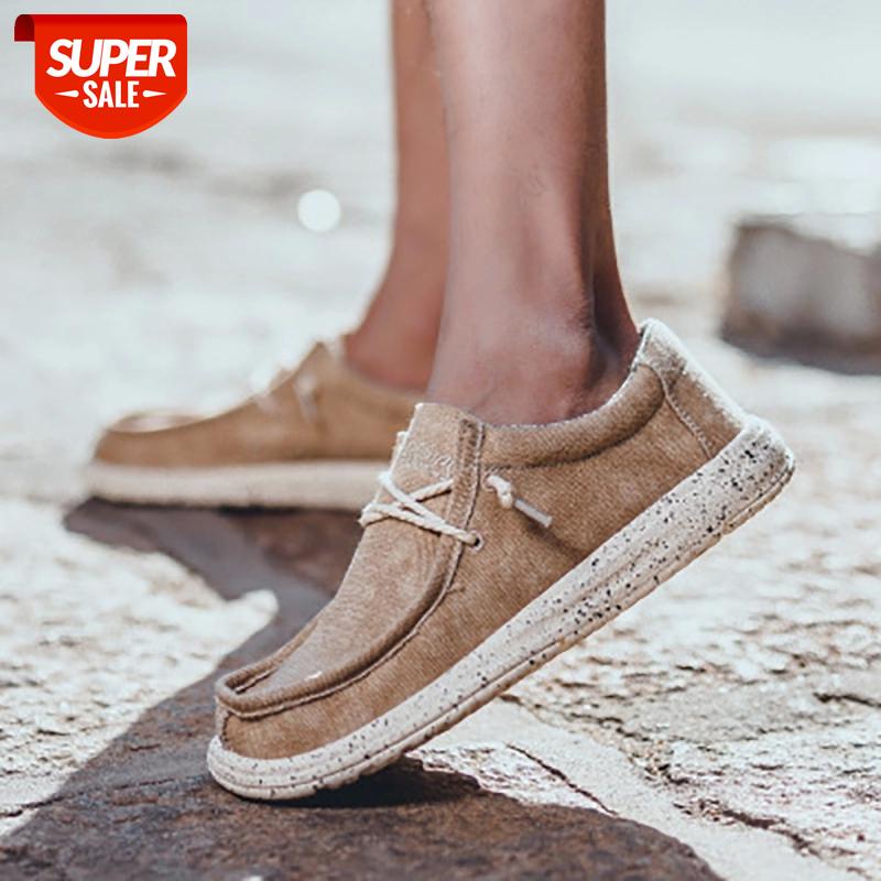 

New Fashion Men Shoes Casual Denim Canvas Mesh Breathable Nonslip Wearresistant Flat Wark Light Shoes Men Summer Tenis Masculino #7P3T