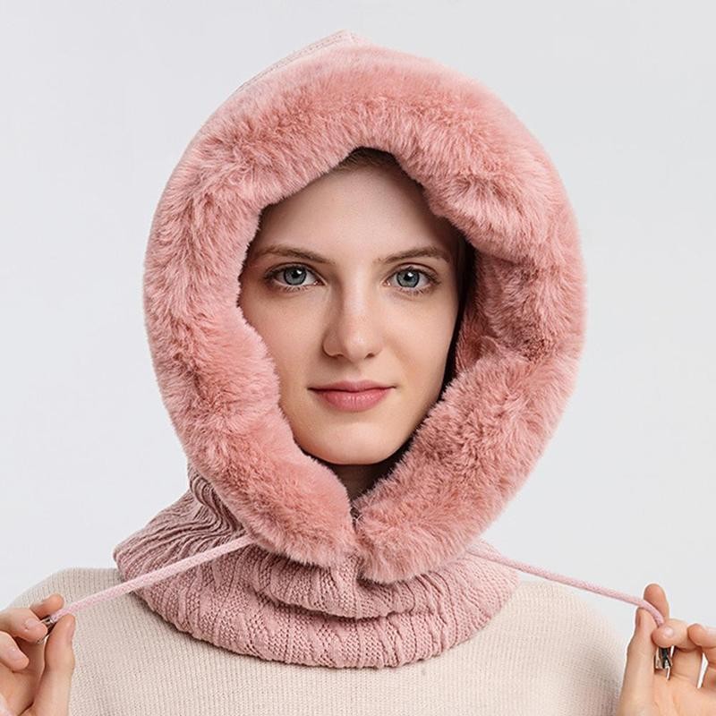 

Winter Knitted Women Thick Warm Outdoor Riding Ski Cap