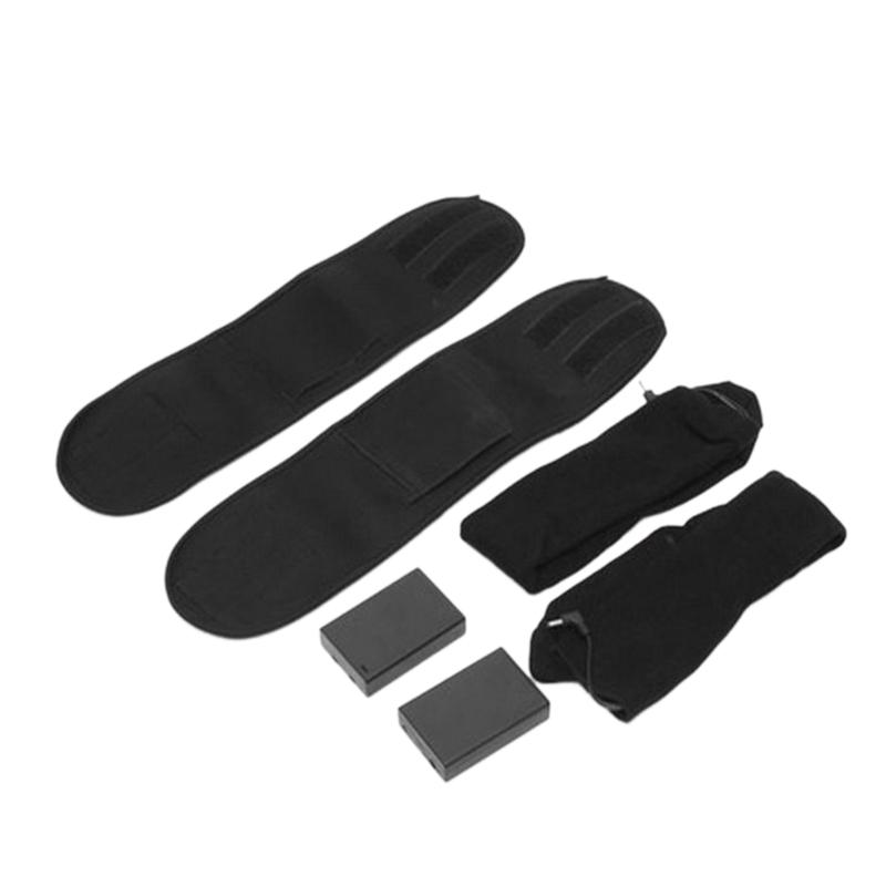 

Sports Socks Electric Heated Boot Feet Thicken Warmer For Winter Outdoor Skiing Cycling Sport, Black