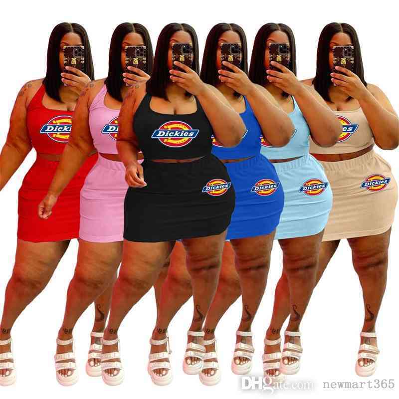 

Plus Size Women Clothing Tracksuits Teo Piece Dress Fashion Leisure Sports Skirt Set Printing Sexy Dresses -5xl, Blue