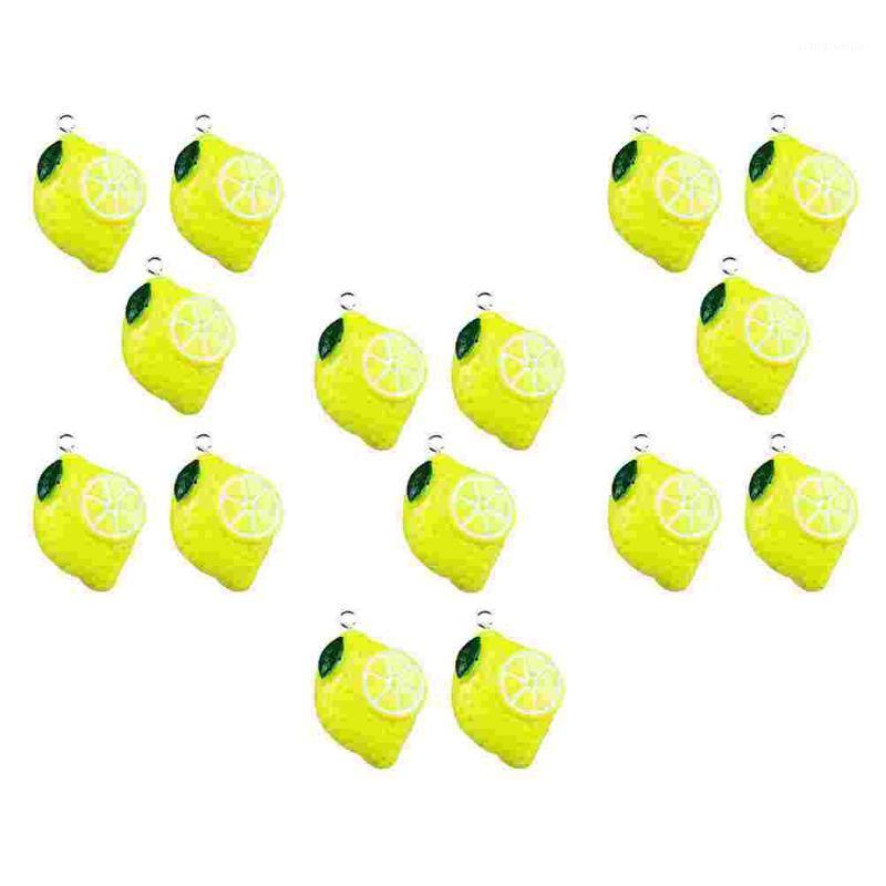

Charms 30 Pcs Lemon Shape Pendant Charm DIY Jewelry Making Pendants Bracelet Hanging Decor, Bronze;silver