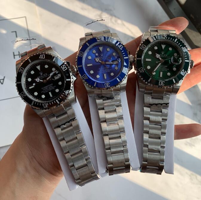

AAA+ 3A+ Top Quality Famous Brand 40mm Men Watch Automatic Menchanical Movement Sapphire Glass With Original Green Box Rolexwatch D125#