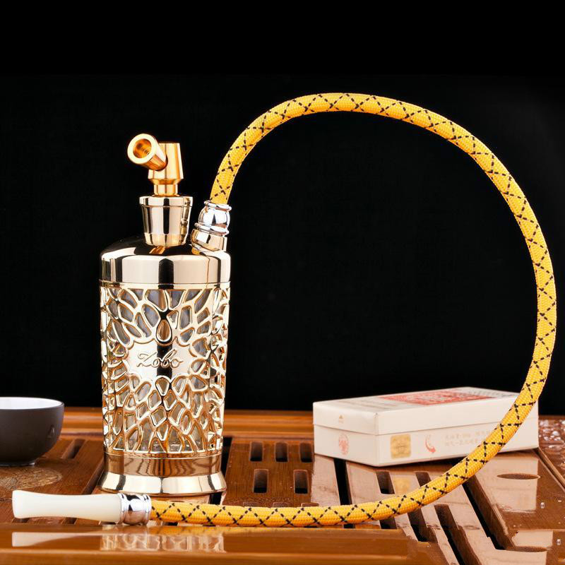 

Hookah New Double filtering Washable Circulating Type Hookah High end Gifts Genuine Water Pipe Smoking Set