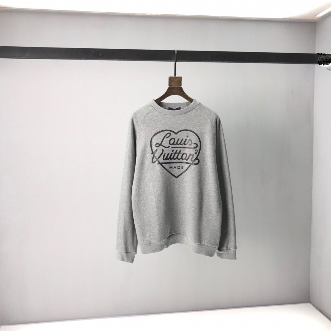 

Men's Loose Hoodie & Sweater Fall Green Black Grey Ribbon Letter Reflective European Luxury Designer Ladies Top dimensional printing hi