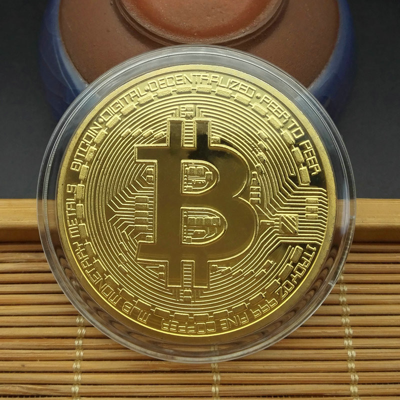 

Bitcoin Bit Collection Promotional Potential Commemorative Coin For Family Friend
