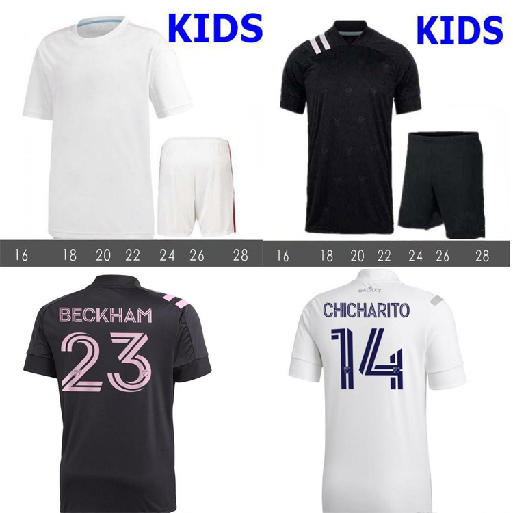 

2020 2021 INTER MIAMI socer jersey 20 21 beckham LA Galaxy Chicharito Inter Miami CFMen's + children's suit football Jerseys PIZARRO SHIRTS, Black;yellow