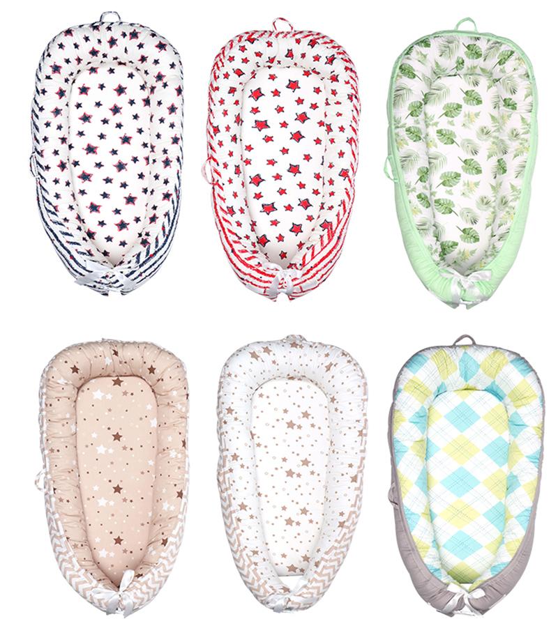 

Bedding Sets Baby Nest Bed Portable Soft Crib Travel Bumper Infant Toddler Cotton Cradle For Born Bassinet 2021