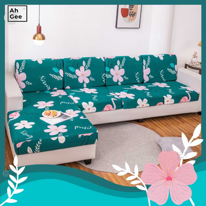 

Chair Covers Colorful Cushion Slipcover Pet Kids Sofa Protector Stretch For Living Room Elastic Couch Cover