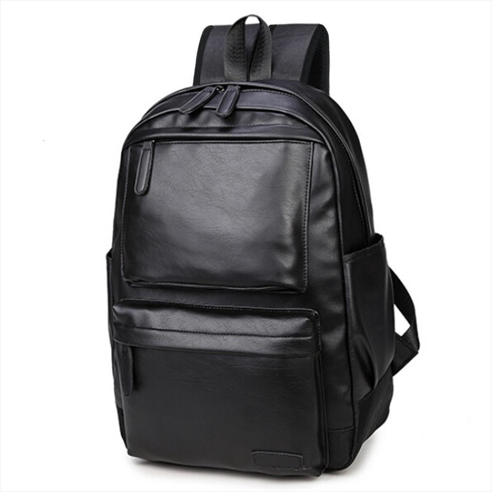 

40 fashion men backpack mens backpacks for teenager designer pu leather male travel