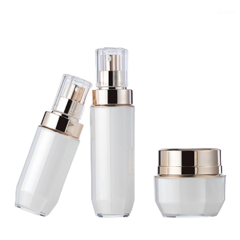 

Storage Bottles & Jars Empty 30ML 50ML 100ML Lotion Press Pump Plastic Bottle 30G 50G Cream Refillable Cosmetic Packaging Container 10Pieces