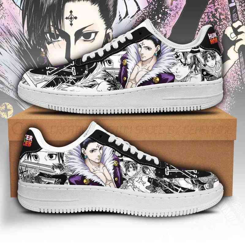 

Kuroro Lucifer Sneakers Custom Hunter x Anime Shoes Fan, Others