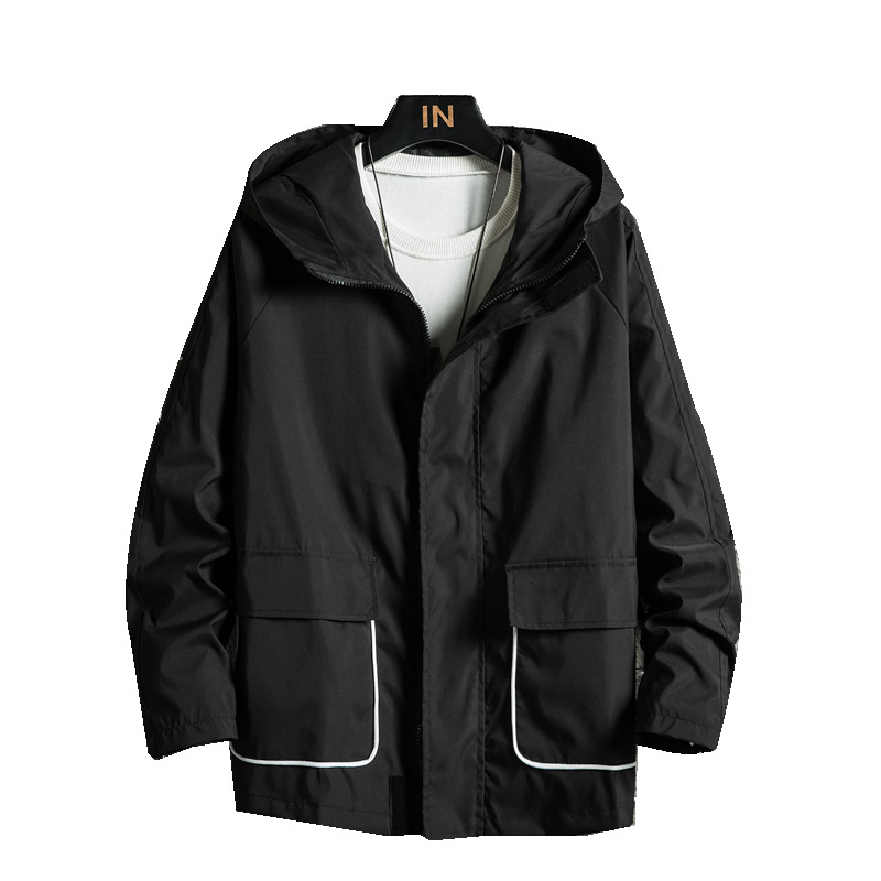 

2021 New Mulit-pocket Cargo Bomber Designer Jackets Steetwear Autumn Hiphop Men' Korean Fashion Jacket Outwear 371u, Khaki.